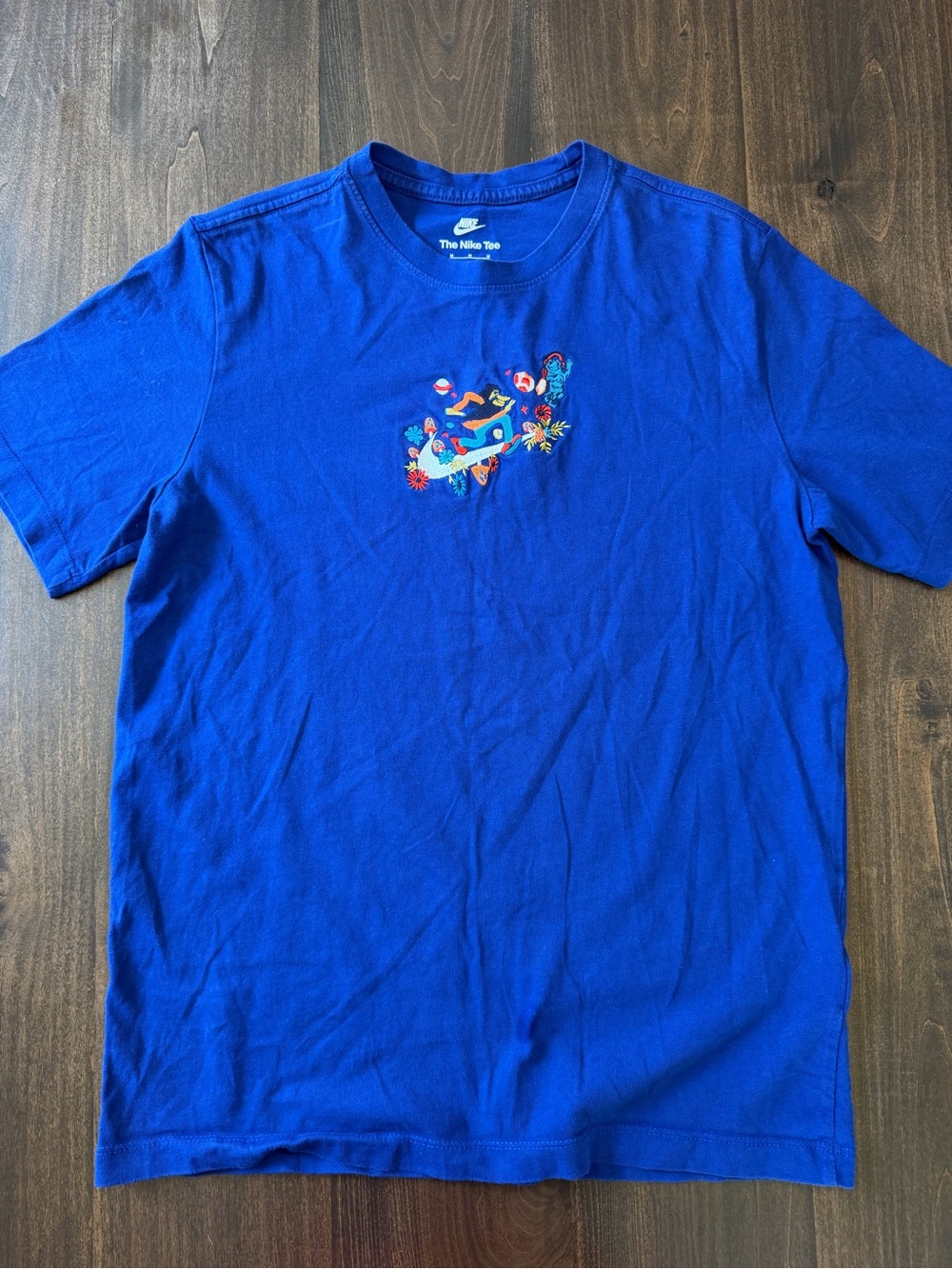 Nike Tee with Embroidered Graphic